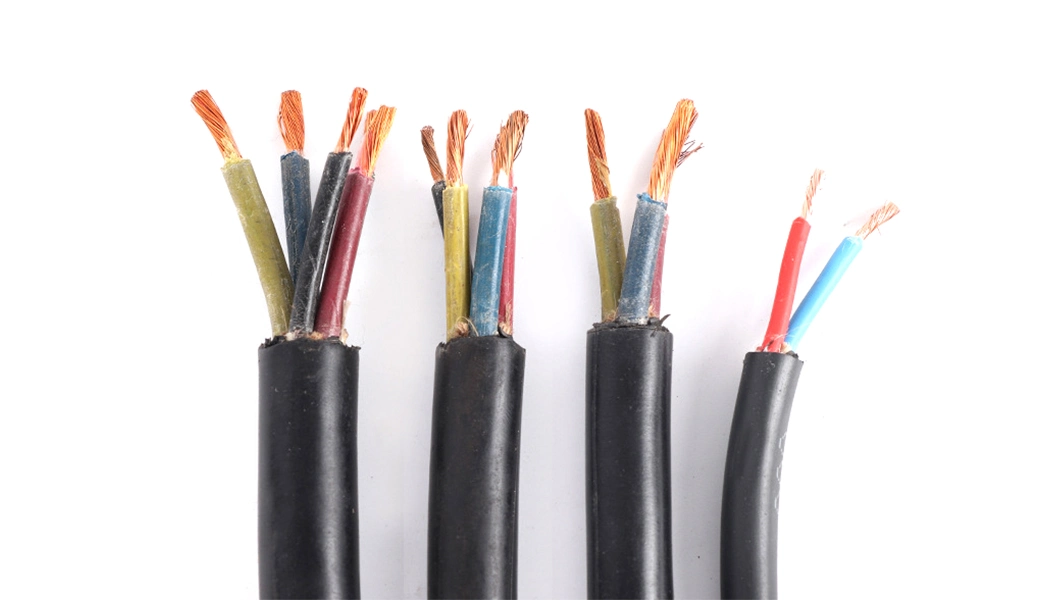H07rn-F/H05rn-F Copper Conductor Epr Insulated Oil Resistance Flexible Electric Rubber Cable